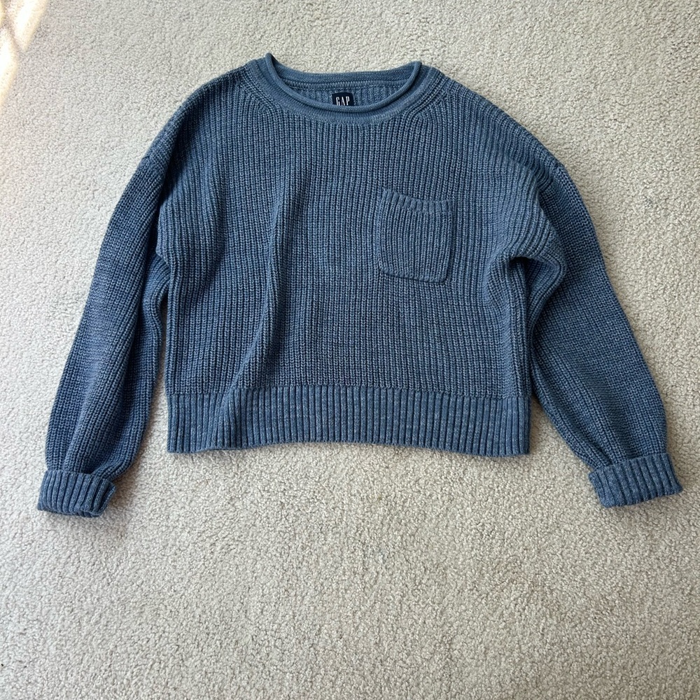 GAP Skaker Pocket Sweater (Bainbridge Blue)